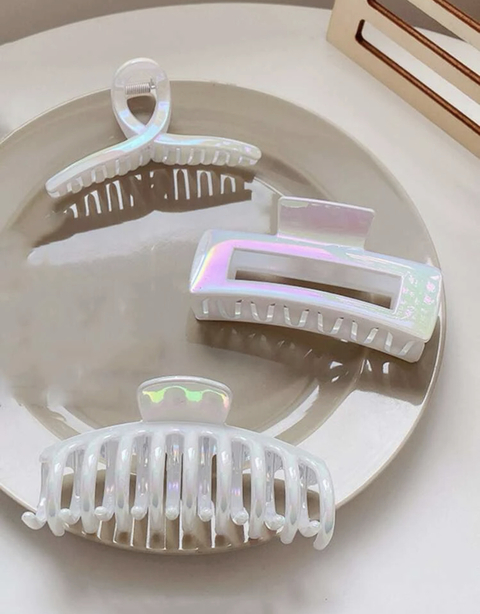 Pinza blanca tornasol