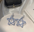 Aretes blue star - GRATO ACCESORIOS
