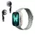 2025 novos homens fones de ouvido bluetooth relógio inteligente 2.01 "auricular - loja online