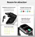 2025 novos homens fones de ouvido bluetooth relógio inteligente 2.01 "auricular - comprar online