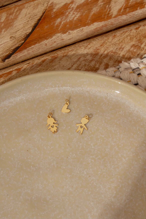 Pingentes Personalizados - dourado