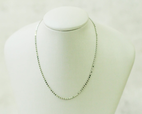 Colar Achatadinho - prata