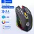 Imagem do Mouse Gamer 2.4g mouse sem fio bluetooth 5.4 mouse modo duplo recarregável mouse silencioso