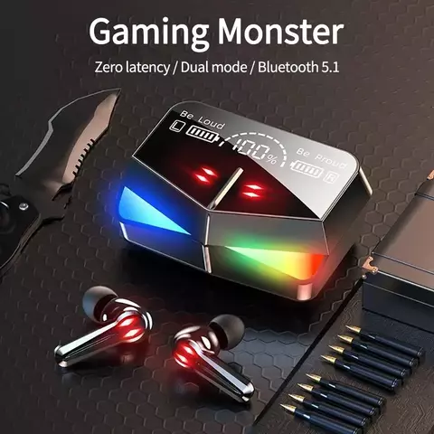 Fones de ouvido sem fio - Gaming Monster