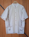 CAMISA CON BORDADO HECHO A MANO