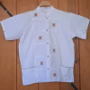 CAMISA CON BORDADO A MANO TALLA MEDIANA