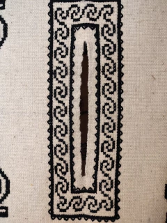 GABAN BORDADO LANA PARA HOMBRE - Amantlali