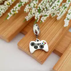 Berloque Em aço Inox/Game