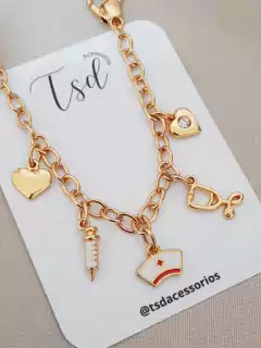 Pulseira Charms - Enfermagem - comprar online