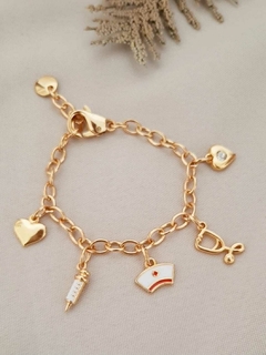 Pulseira Charms - Enfermagem na internet