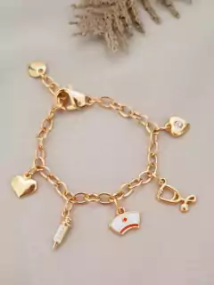 Pulseira Charms - Enfermagem na internet