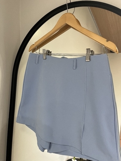 Short saia Milano azul