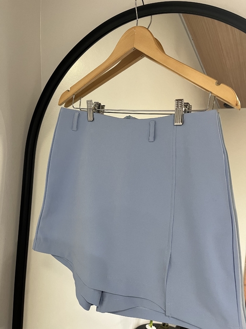 Short saia Milano azul