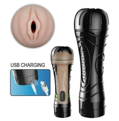 Masturbador Lanterna Formato De Vagina Com Vibração Multivelocidade - comprar online