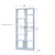 Biblioteca 80x180x30 con estantes regulables - comprar online