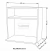 Alacena Porta Microondas 60x60x30 - comprar online