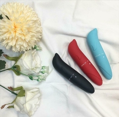 VIBRADOR PONTO G AVELUDADO COM FORMATO GOLFINHO