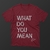 Camiseta Justin Bieber - What do you mean?