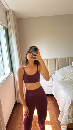 LEGGING FOSCA (RUBY) - 40 GRAUS