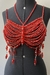 Top Red + Argolas - BCMCollection