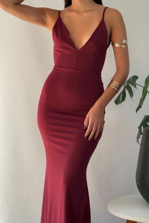 Vestido Sirena Largo - comprar online