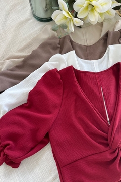 Blusa Tajia Manga 3/4 - comprar online