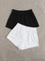 SHEIN EZwear Bloco de cores ocasional Short plus size - online store