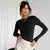 Blusa Paula Manga Comprida Slim