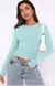 Blusa Paula Manga Comprida Slim - Kebella