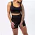 Conjunto Academia Feminino Short e Top Fitness Cintura Alta Suplex básico em diversas cores