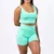 Conjunto Academia Feminino Short e Top Fitness Cintura Alta Suplex básico em diversas cores on internet