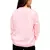 Moletom Gola Redonda Rosa - comprar online