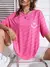 T-shirt Oversized Smile Minimalista