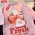 Tshirt Oversized Morango Fresh on internet
