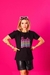 T-shirt Preta Barbie