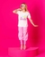 T-shirt Rosa Bebê Coração Barbie - (cópia) on internet