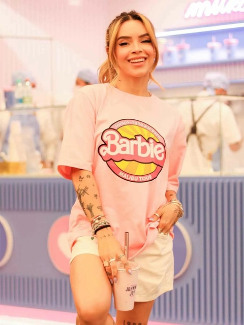 T-shirt Barbie Squad (Rosa Bebê) - (cópia)