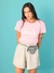 T-shirt Barbie (Rosa Bebê)