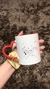 Caneca com alça de coração e interior colorido - comprar online