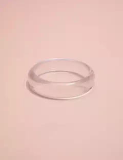 Bracelete resina cristal fino - comprar online