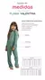 Pijama infantil Longo Valentina - comprar online