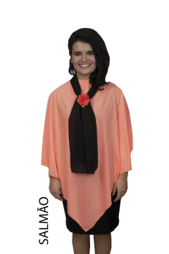 Imagem do Becas curtas com echarpe preto - VÁRIAS CORES