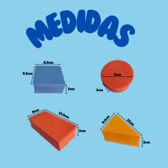 SET DE BLOQUES DE GOMA