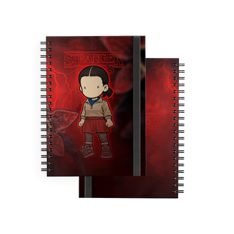 Imagem do Caderno Espiral Stranger Things