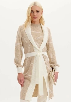 CARDIGAN TRICOT ALONGADO LANÇA PERFUME