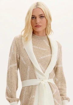 CARDIGAN TRICOT ALONGADO LANÇA PERFUME - comprar online