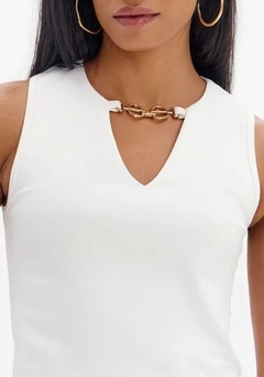 BLUSA SEM MANGA LANÇA PERFUME - loja online