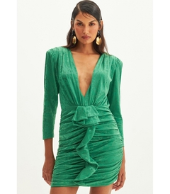 VESTIDO CURTO DRAPEADO - comprar online