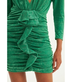 VESTIDO CURTO DRAPEADO na internet