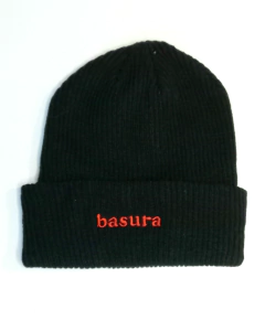 BEANIE BLACK BASURA